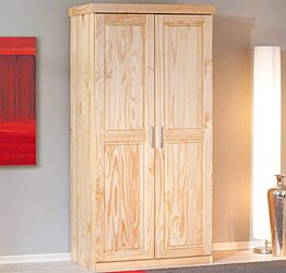 Armadio 2 ante in finitura naturale