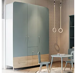 armadietto azzurro per camerette