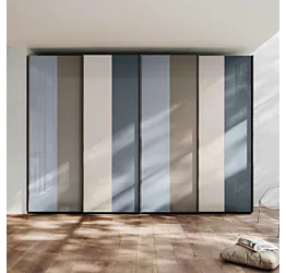 armadio scorrevole laccato