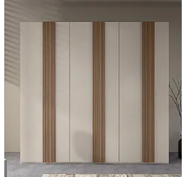 armadio 6 ante cannettato