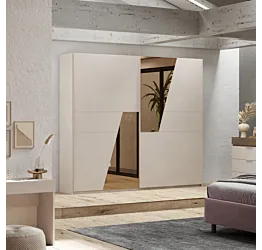 armadio cashmere scorrevole con specchi