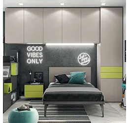 ponte bambini tortora e verde