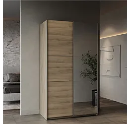 armadio moderno piccolo con specchio