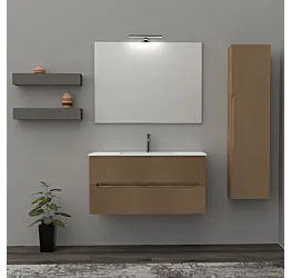 bagno moderno rovere rigato