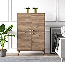 Madia alta Ankara rovere, 4 ante