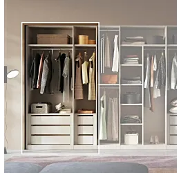 cabina moderna con cassetti