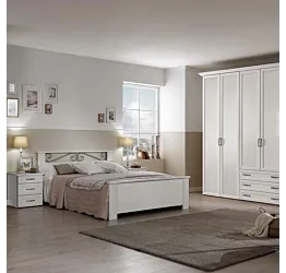 camera classica frassinato bianco