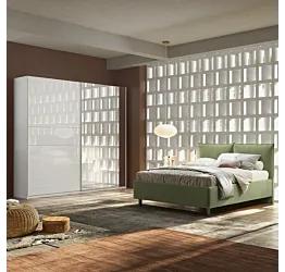 camera bianca e verde