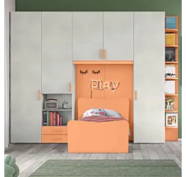 ponte arancione e bianco