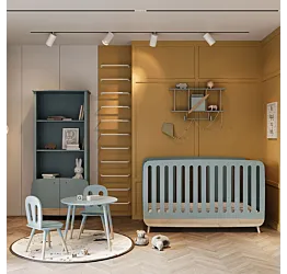 cameretta con culla trasformabile