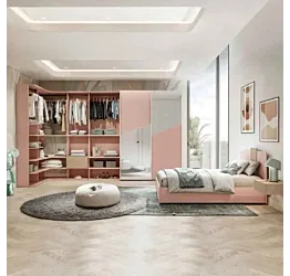 cabina a giorno rosa