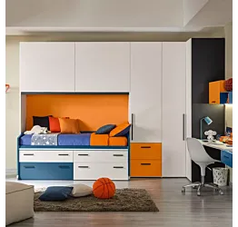 Ponte angolare per camerette Moretti Compact KC421 Zenzero Shop