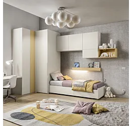 cameretta angolo gialla