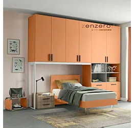 Armadio a ponte con 6 ante battenti 