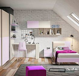 cameretta rosa x bambina