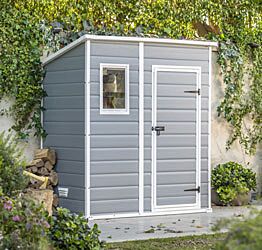 Casetta da esterno Grigia, dimensioni compatte, Magnolia