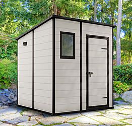 Casetta da esterno Beige, Magnolia, dimensioni medie