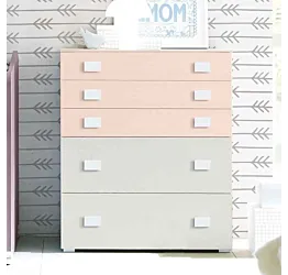 cassettiera bianca bambini