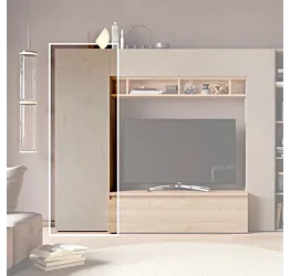 colonna larga a terra argilla