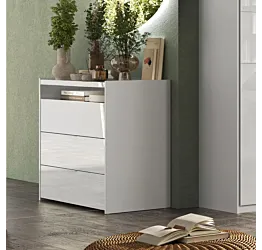 comò bianco con vano