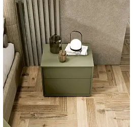 comodini laccati muschio