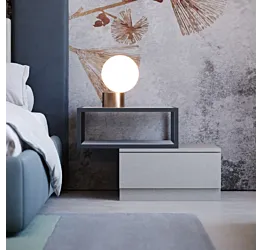 comodino sfalsato gesso