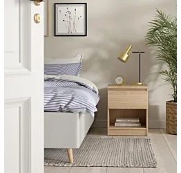 comodino rovere funzionale
