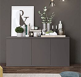 Offerta madia 3 ante Grigio titanio