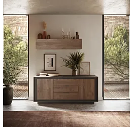 credenza con frontali mercure