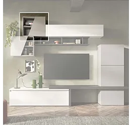 cubo sospeso gesso anta tagliata