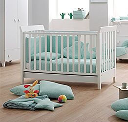 Lettino neonati Piuma in finitura Bianco