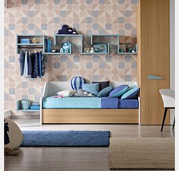 divano letto bianco luce