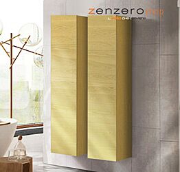 Doppia colonna da bagno sospesa, Giallo