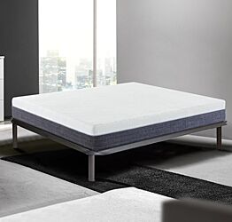 Materasso Zefiro in memory gel e tecnocell, altezza 20 cm, sfoderabile