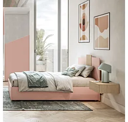 letto contenitore rosa