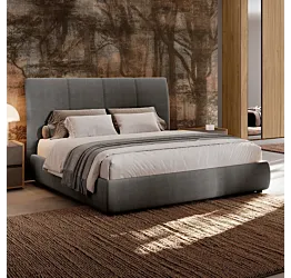 Letto matrimoniale contenitore, 160x190, Antracite