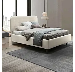 letto bianco matrimoniale