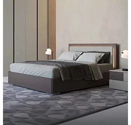 letto led testata