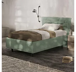 letto verde in promo 