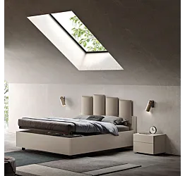 Letto contenitore matrimoniale, Corda, 160x190 Zenzero Shop