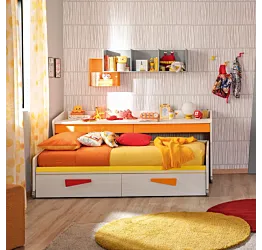 Letto Space desk Moretti compact, 120x190, Betulla