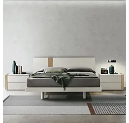 Letto Tablet Tomasella, finitura Yuta e Noce ambra Zenzero Shop Zenzero Shop