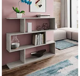 Libreria moderna con 4 ripiani 