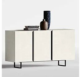 madia bianco spatolato