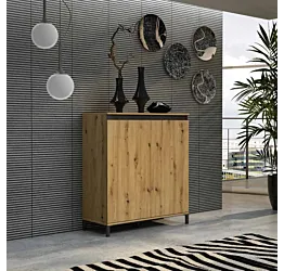 Madia alta 2 ante, stile industry 