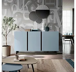 madia azzurra 3 ante