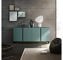 credenza moderna salvia