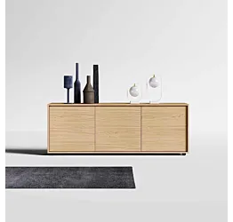 madia a terra in rovere