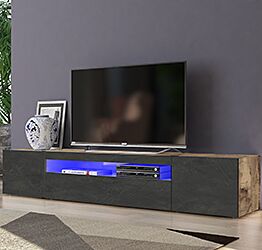 Offerta mobile tv, scocca Pero frontali Ardesia