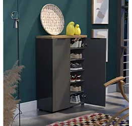 Scarpiera alta 2 ante Antracite 